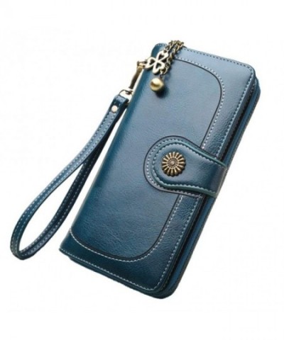 Blocking Leather Capacity Organizer Wallets