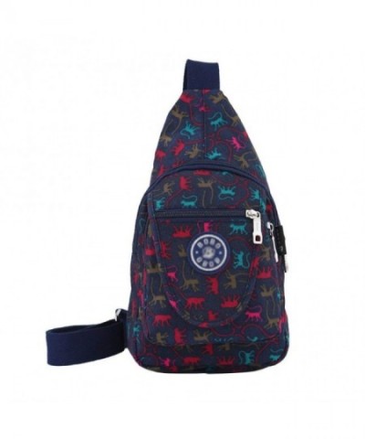 KARRESLY Unbalance Backpack Crossbody Shoulder