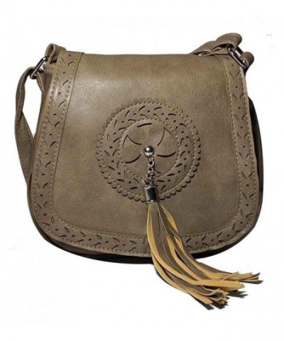 Vintage Cross Body Handbag Sage