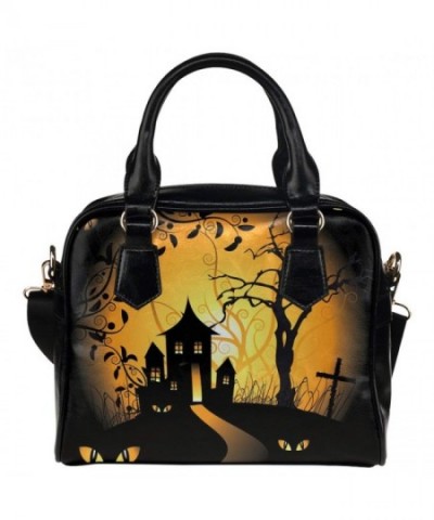 InterestPrint Custom Leather Shoulder Handbag