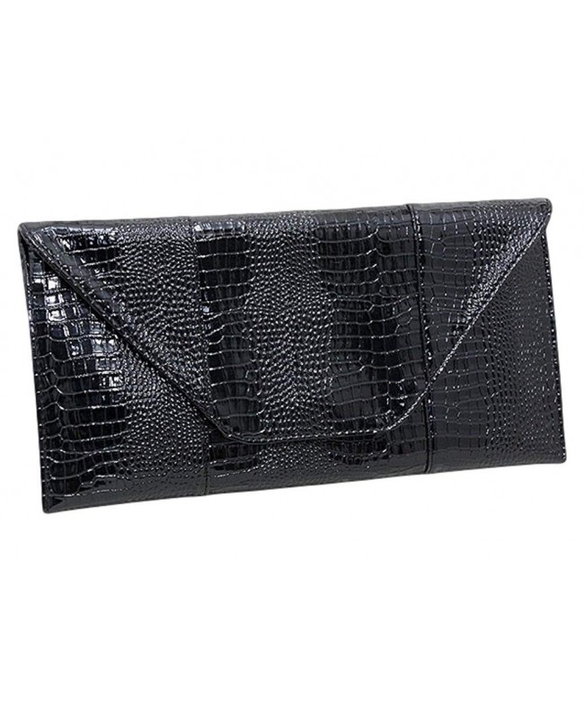 BBwraps Oversized Patent Leather Clutch