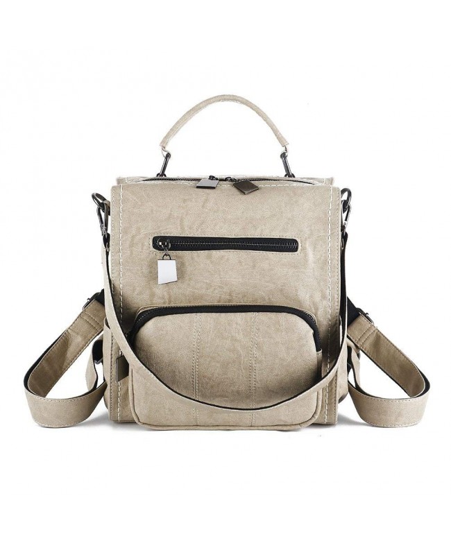 Mynos Backpack Leather Rucksack Shoulder