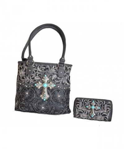 western stitched embroidered turquoise rhinestone