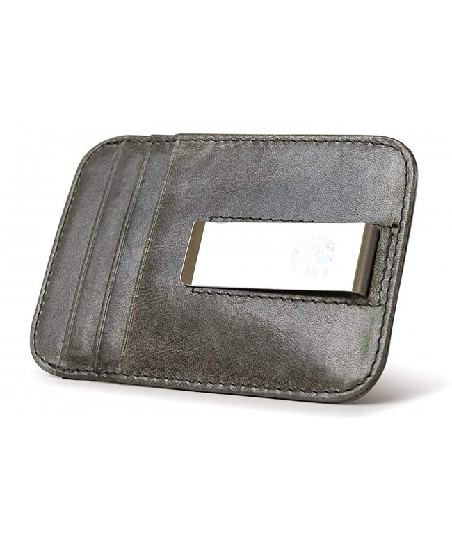 Blocking Genuine Leather Minimalist Wallets