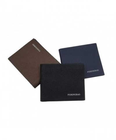 Mens Wallets Leather Minimalist Bifold