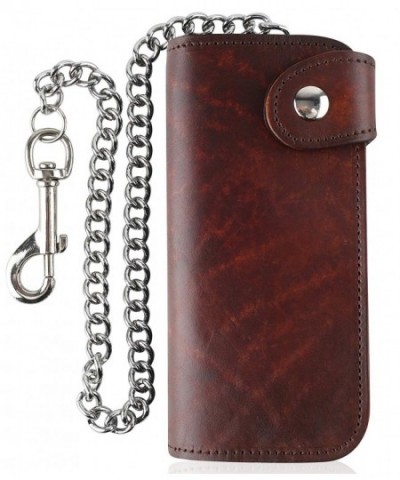 Bifold Vintage Leather closure Antique