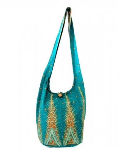 Feather Handbag Crossbody Hippie Shoulder