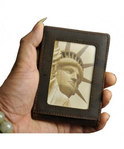 Leaokuu Genuine Leather Cowhide Credit