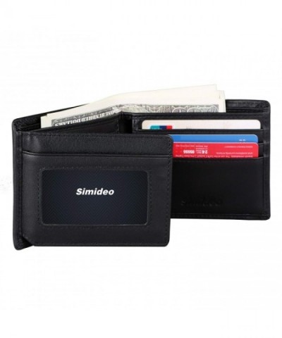 Simideo TOP GRAIN Genuine Ultra Slim Blocking