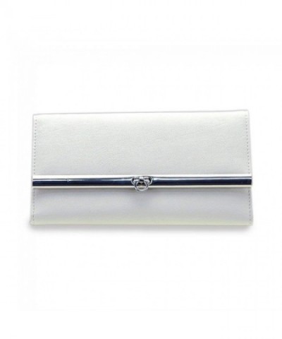 Dasein Tri fold Texture Leather Checkbook