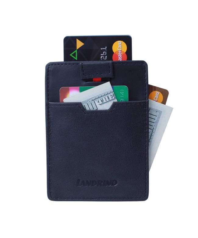 LANDRiND Blocking Genuine Leather Wallets