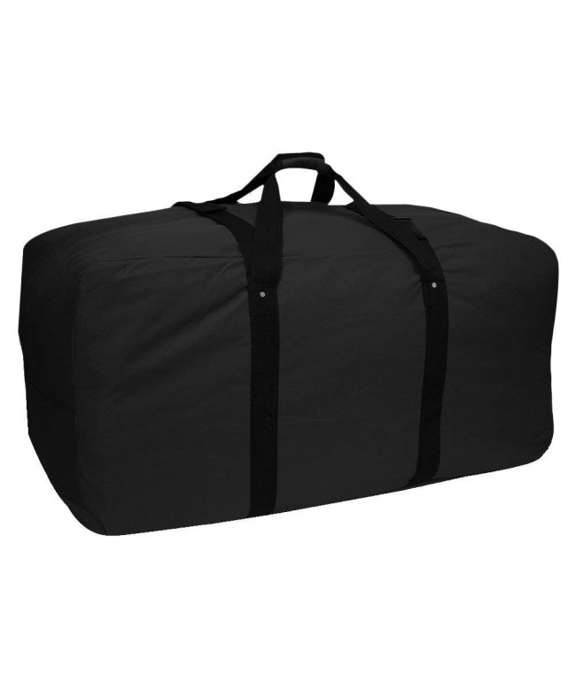 Black Square Cargo Duffle Sport
