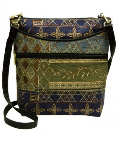 Danny Tapestry Crossbody Handbag Handmade