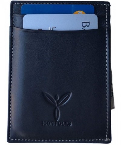 Genuine Leather RFID Slim Wallet
