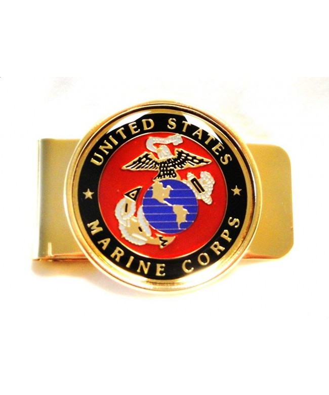 Marine Corps Metal Money Cardholder