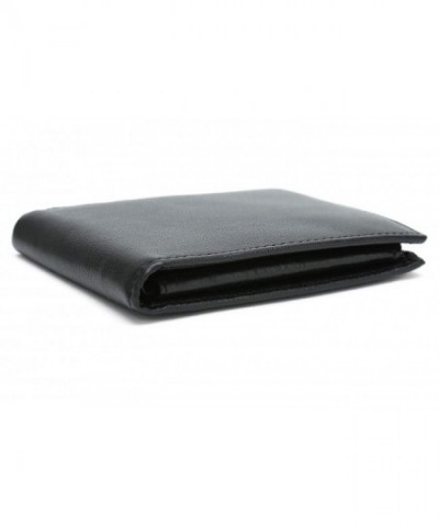 Leather Bifold Wallet Window Blocking