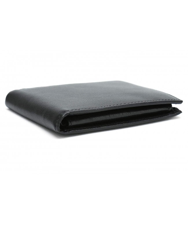 Leather Bifold Wallet Window Blocking