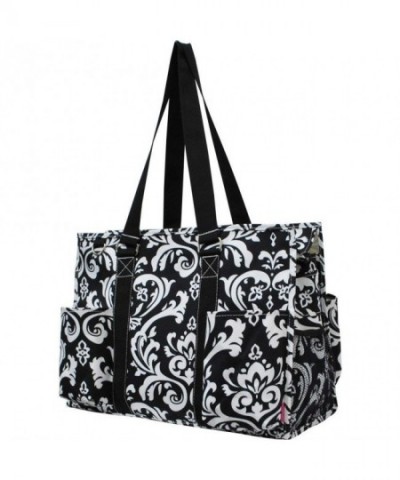 Damask Print Large Travel Organizer