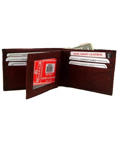 Mens bifold leather Wallet Style