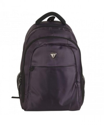 California Pak Backpack Compartment Eggplant