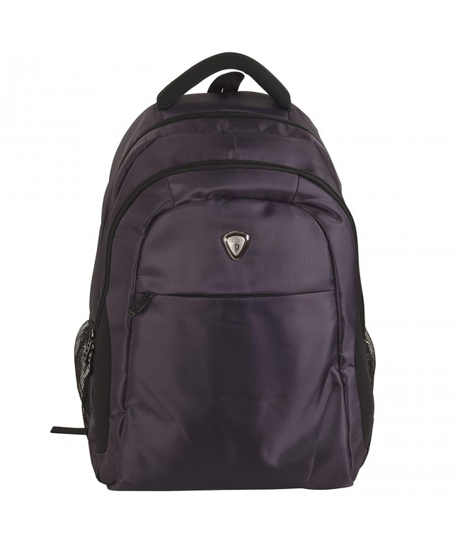 California Pak Backpack Compartment Eggplant