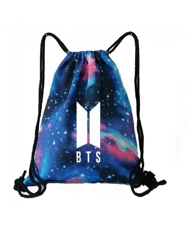 Bangtan Galaxy Drawstring Backpack Shoulder