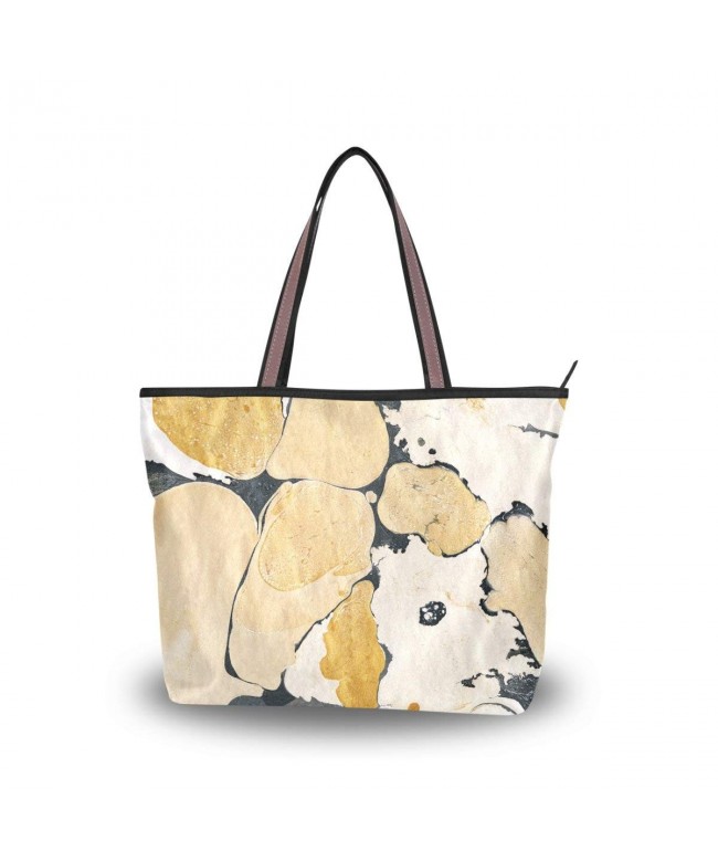 JSTEL Handle Shoulder Abstract Handbag