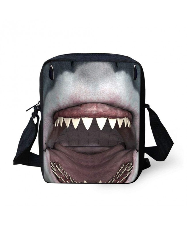 CHAQLIN Shark Messenger Animal Satchel