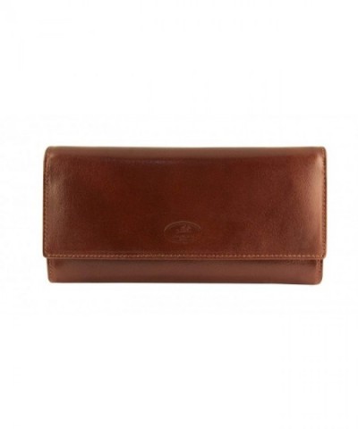 Mancini Leather Goods Ladies Trifold