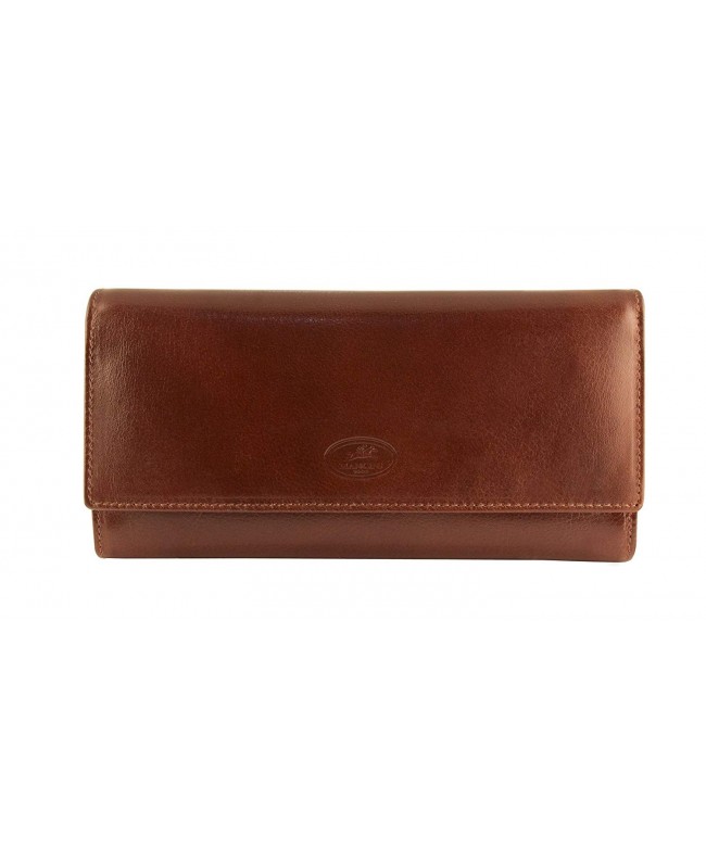 Mancini Leather Goods Ladies Trifold