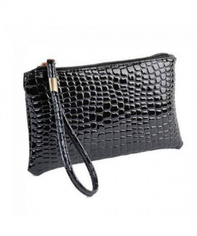 DETALLAN Fashion Crocodile Leather Minimalist