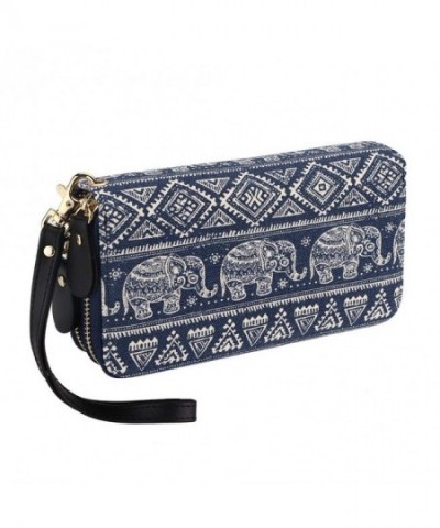 Bohemian Wallet Elephant Pattern Handbag