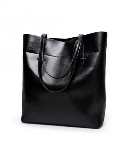 Annystore Womens Leater Handbags Satchels