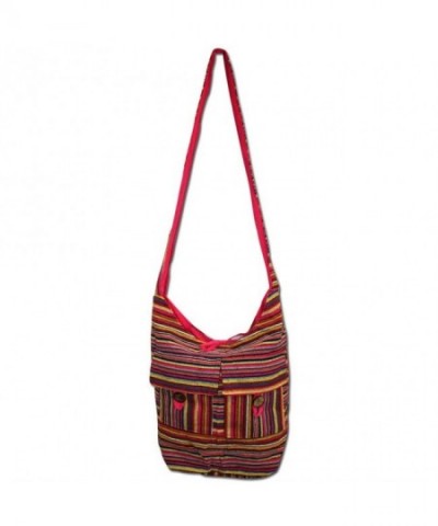 Jons Imports Fuchsia Handmade Shoulder
