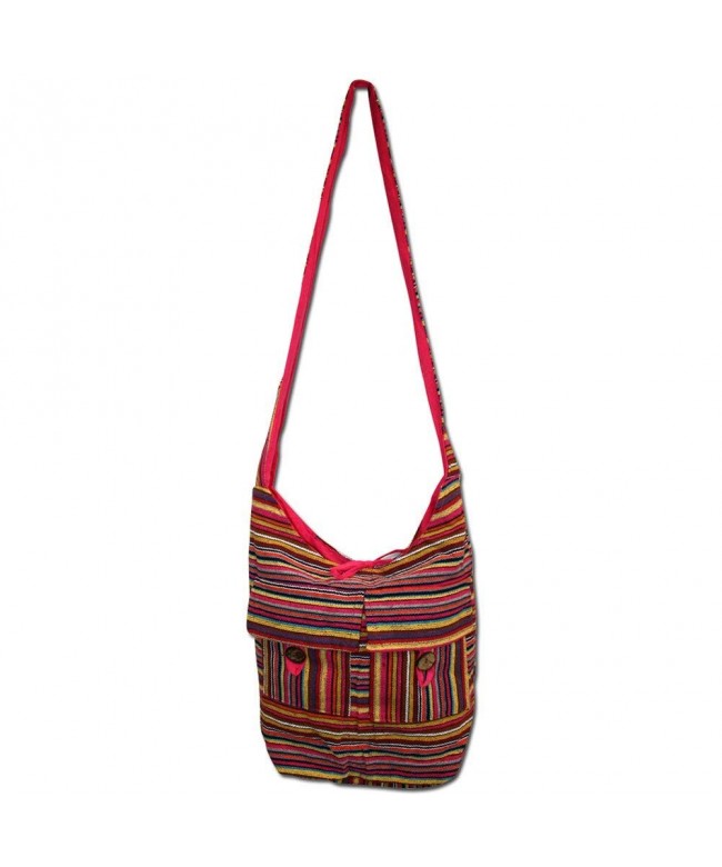 Jons Imports Fuchsia Handmade Shoulder