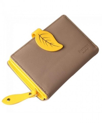 Prettyzys Wallet Leather Middle Holder
