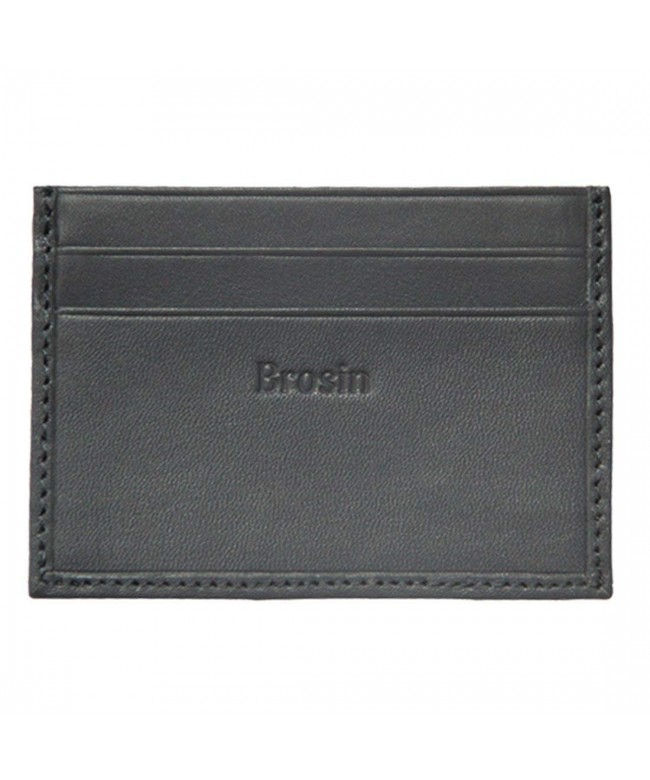 Brosin Genuine Leather Mens Wallet