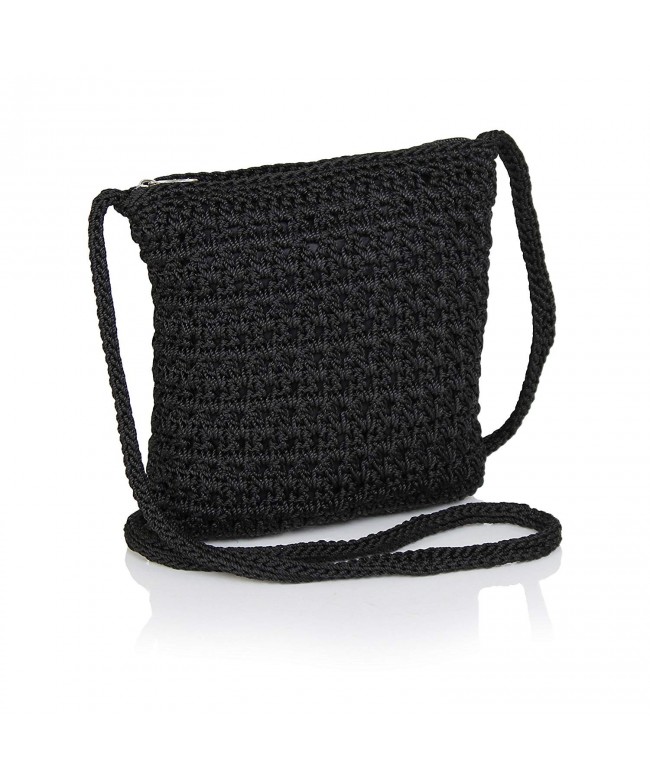 Crochet Crossbody Handbag Organizer Crocheted