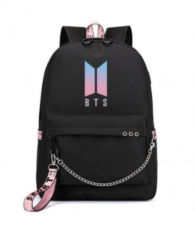 JUSTGOGO Bangtan Backpack Daypack Charging