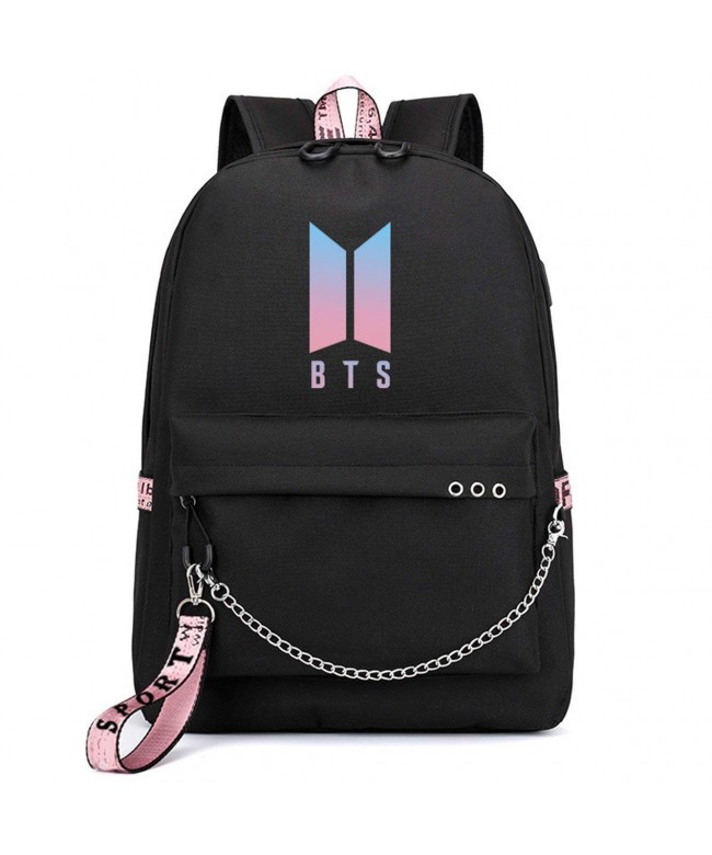 JUSTGOGO Bangtan Backpack Daypack Charging
