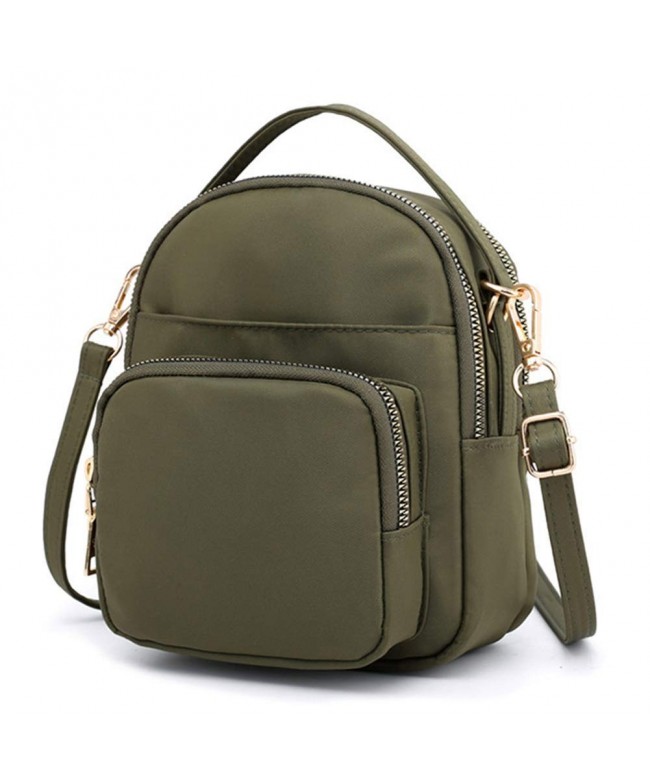 Kukoo Crossbody Multi Pocket Shoulder Zipper
