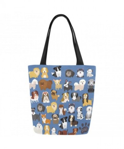 InterestPrint Pattern Canvas Shoulder Handbag