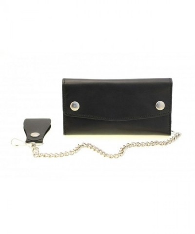 Checkbook Biker Wallet Tanned Leather