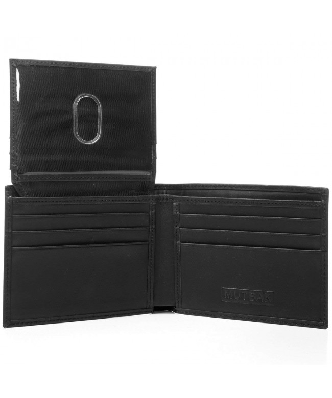 Blocking Bifold Passcase Leather Mutbak