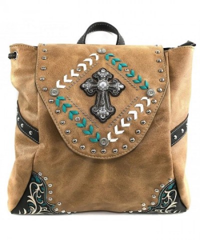 Justin West Western Rhinestone Backpack