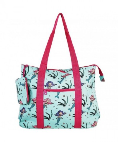 Allgala Shopping Travel Tote Mermaid AE4418MRFS