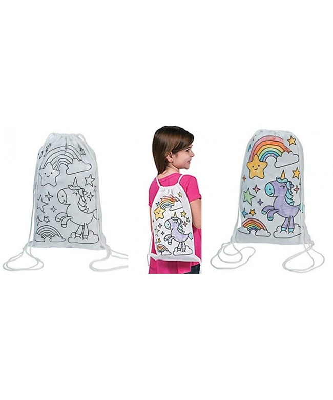 Fun Express 12 Decorate Drawstring